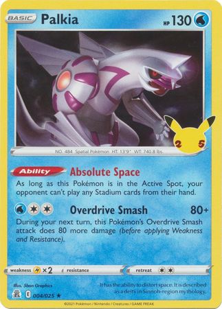 Palkia - 004/025 - Holo Rare