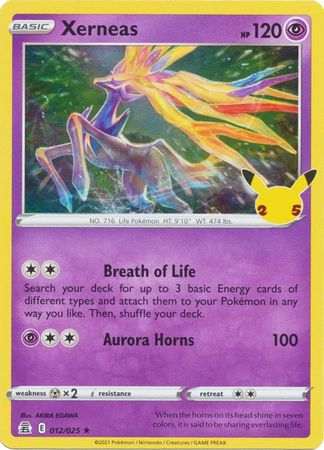 Xerneas - 012/025 - Holo Rare