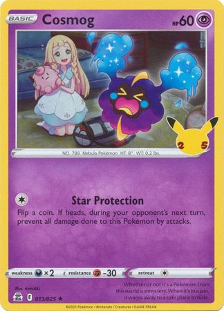 Cosmog - 013/025 - Holo Rare