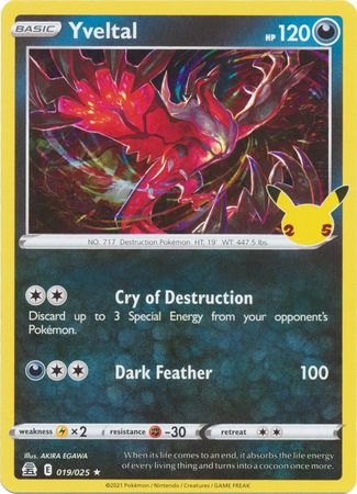 Yveltal - 019/025 - Holo Rare