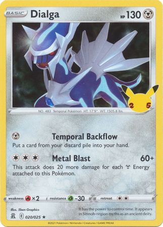 Dialga - 020/025 - Holo Rare