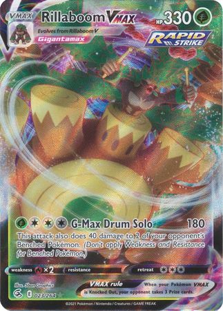 Rillaboom VMAX - 023/264 - Ultra Rare