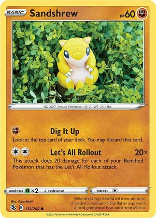 Sandshrew - 131/264 - Common - Yuka Morii