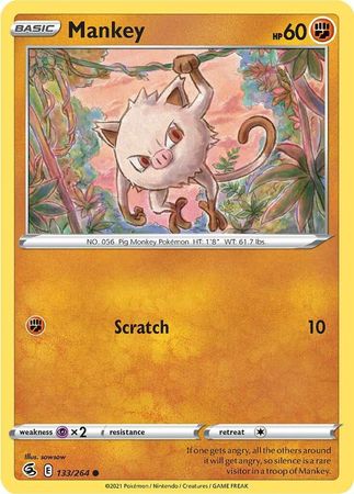 Mankey - 133/264 - Common - Sowsow