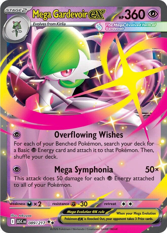 Mega Gardevoir ex - 089/217 - Ultra Rare