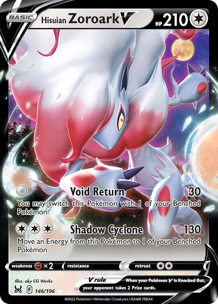 Hisuian Zoroark - 146/196 - Ultra Rare