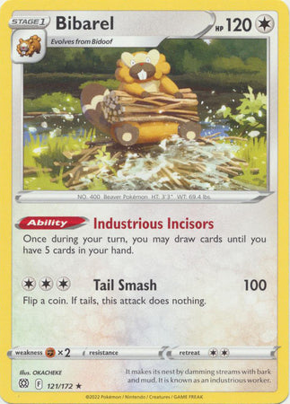 Bibarel - 121/172 - Rare