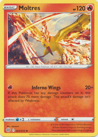 Moltres - 021/172 - Rare