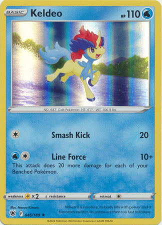 Keldeo - 045/189 - Holo Rare