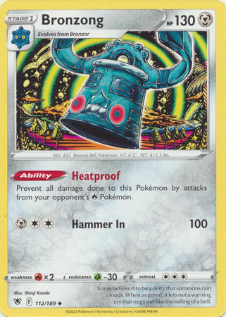 Bronzong - 112/189 - Uncommon - Shinji Kanda