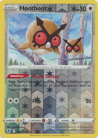 Hoothoot - 120/189 - Common Reverse Holo