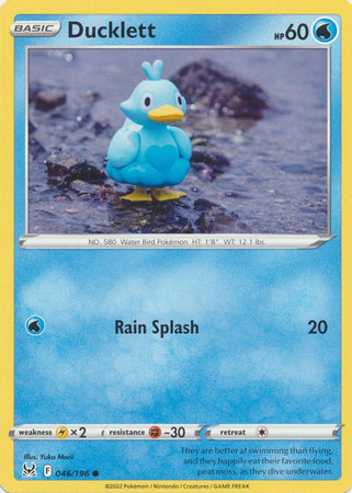 Ducklett - 046/196 - Common - Yuka Morii