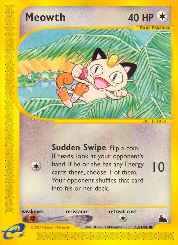 Meowth - 78/144 - Common