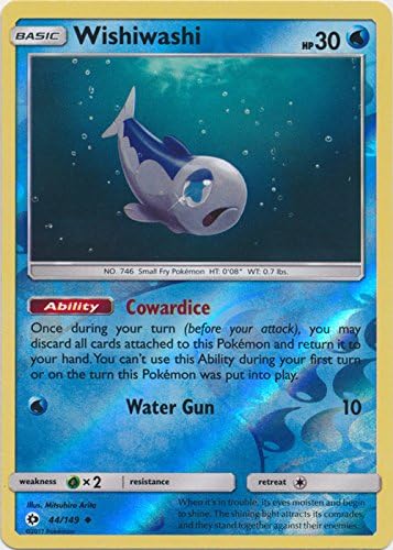 Wishiwashi - 44/149 - Uncommon Reverse Holo