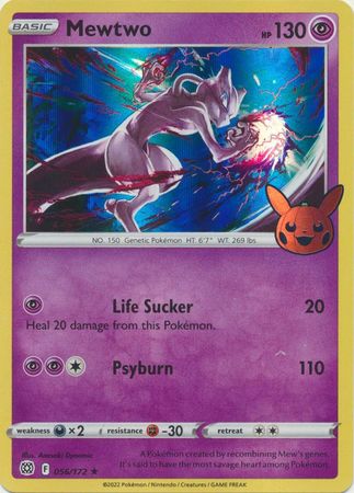 Mewtwo - 056/172 - Holo Rare Trick or Trade