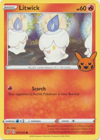 Litwick - 031/192 - Common Trick or Trade
