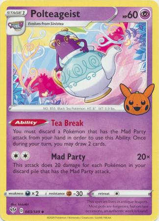 Polteageist - 083/189 - Uncommon Trick or trade