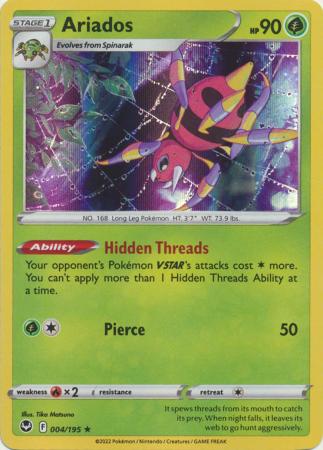 Ariados - 004/195 - Holo Rare