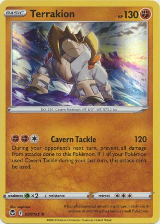Terrakion - 097/195 - Holo Rare
