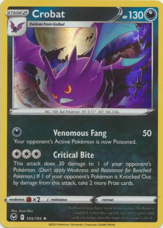 Crobat - 105/195 - Holo Rare