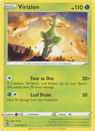 Virizion - 014/195 - Rare