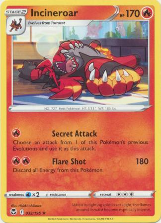 Incineroar - 032/195 - Rare