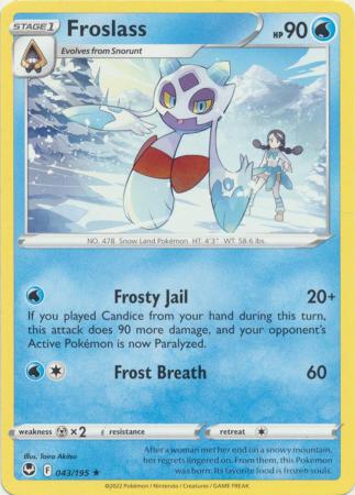 Froslass - 043/195 - Rare