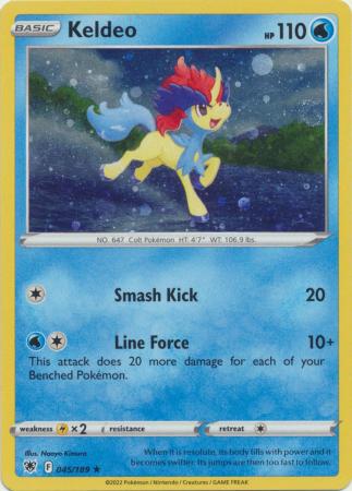 Keldeo - 045/189 - Alternate Holo Promo
