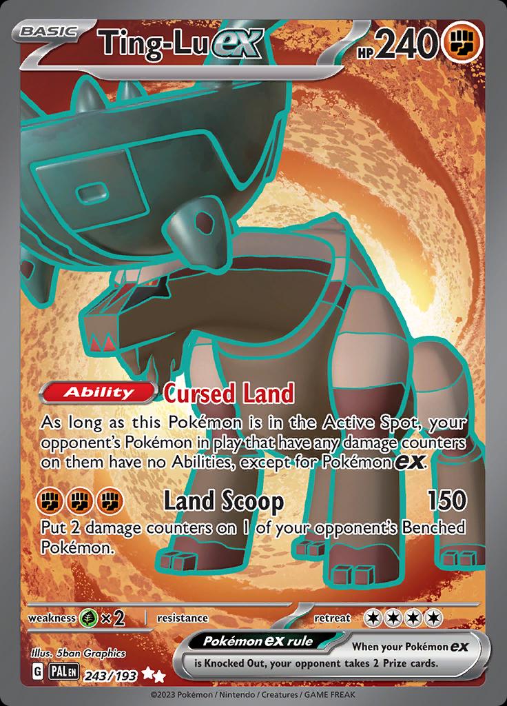 Ting-Lu ex - 243/193 - Full art ultra Rare