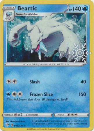 Beartic - 049/189 - Advent Calendar Holo Promo