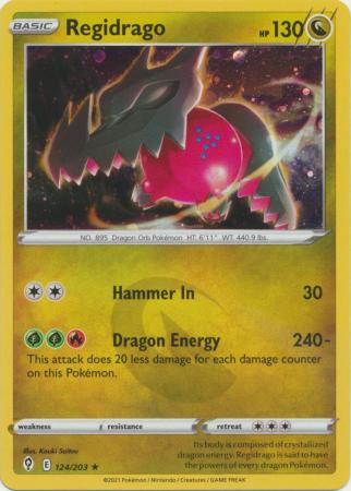 Regidrago - 124/203 - Alternate Holo Promo