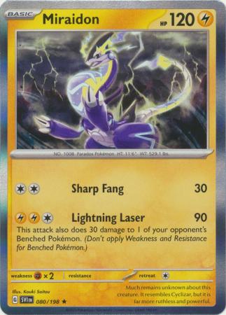 Miraidon - 080/198 - Holo Rare
