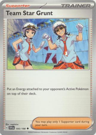 Team Star Grunt - 195/198 - Uncommon