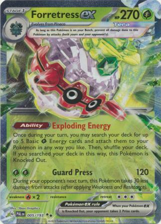 Forretress ex - 005/193 - Ultra Rare