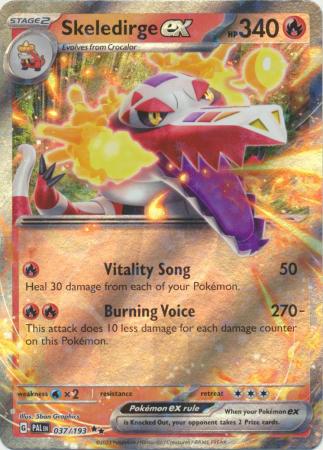 Skeledirge ex - 037/193 - Ultra Rare