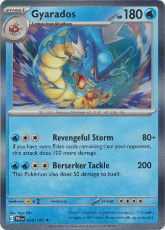 Gyarados - 043/193 - Holo Rare