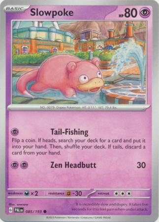 Slowpoke - 085/193 - Common - Sowsow