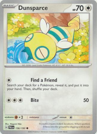 Dunsparce - 156/193 - Common