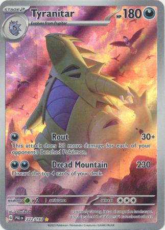 Tyranitar - 222/193 - Illustration Rare