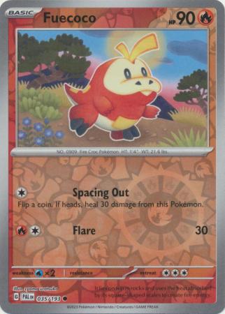 Fuecoco - 035/193 - Common Reverse Holo