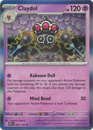 Claydol - 095/197 - Holo Rare