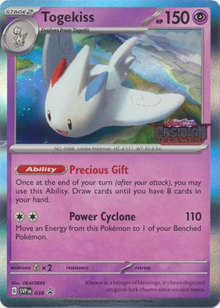 Togekiss - SVP038 - Prerelease Promo