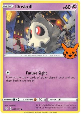 Duskull - 069/185 - Common Trick or Trade