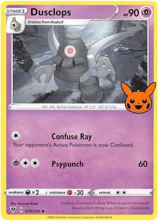 Dusclops - 070/185 - Uncommon Trick or Trade