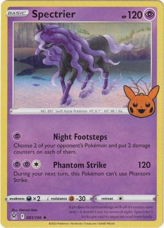 Spectrier - 081/196 - Holo Rare Trick or Trade