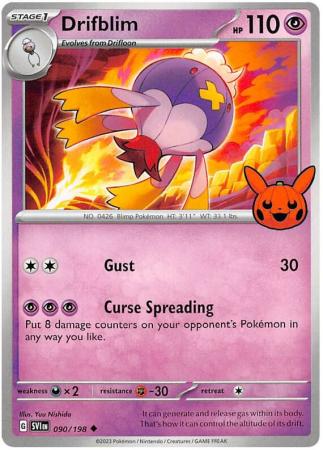 Drifblim - 090/198 - Uncommon Trick Or Trade