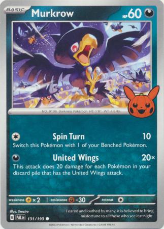 Murkrow - 131/193 - Common Trick Or Trade
