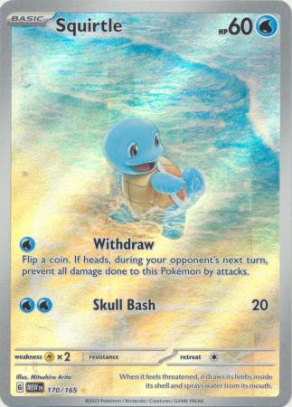 Squirtle - 170/165 - Ilustración Rara