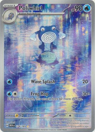 Poliwhirl - 176/165 - Ilustración Rara