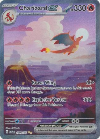 Charizard EX - 199/165 - Ilustración Rara Especial
